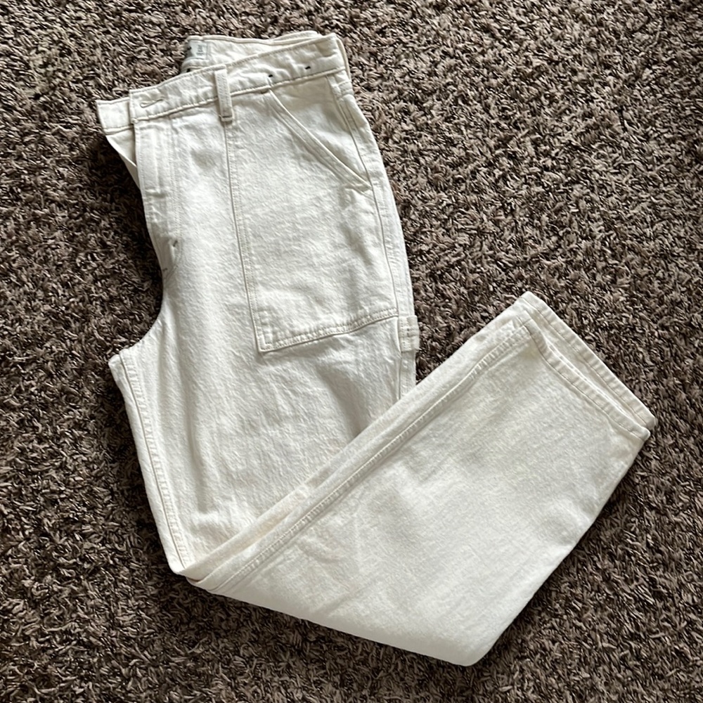 Abercrombie NWT cream pant